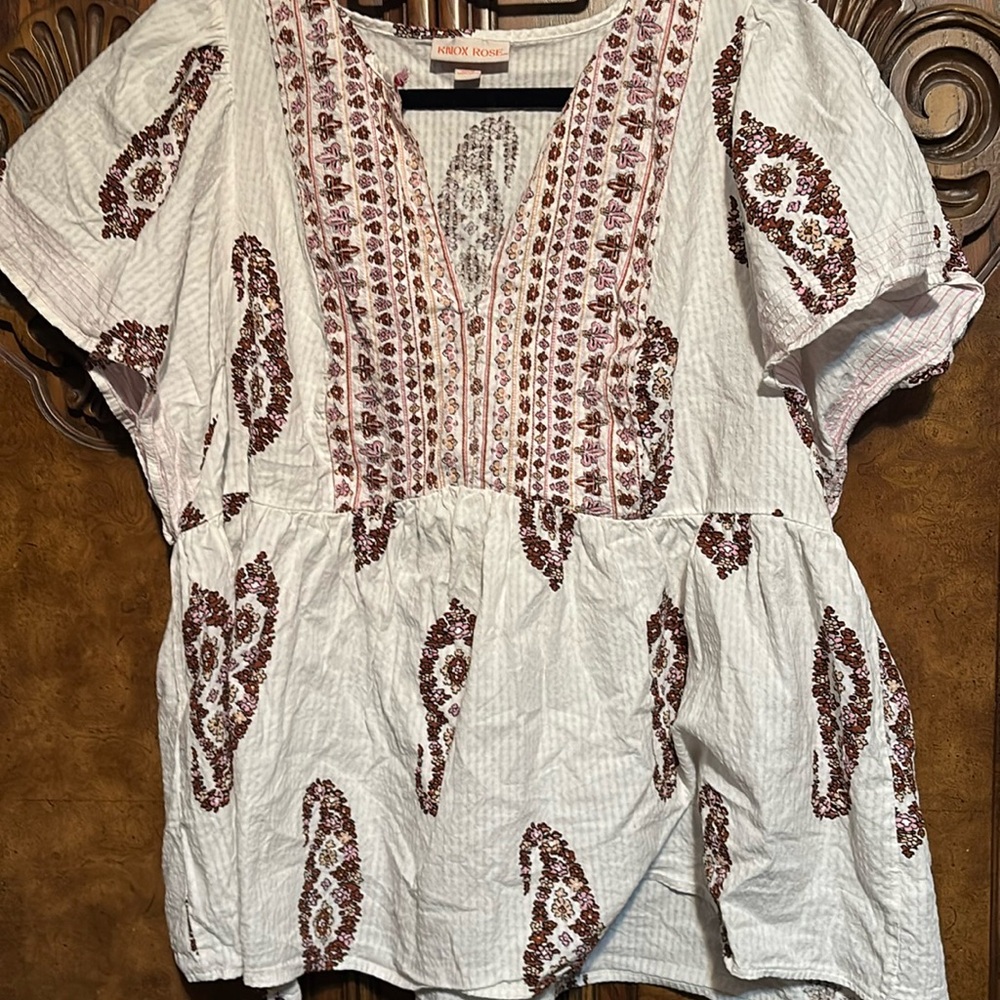 Knox Rose top ZC